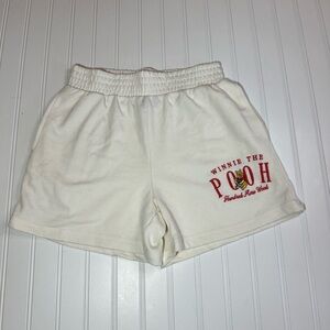 Winnie the Pooh Disney Women's XS 0-2 White Shorts NWT